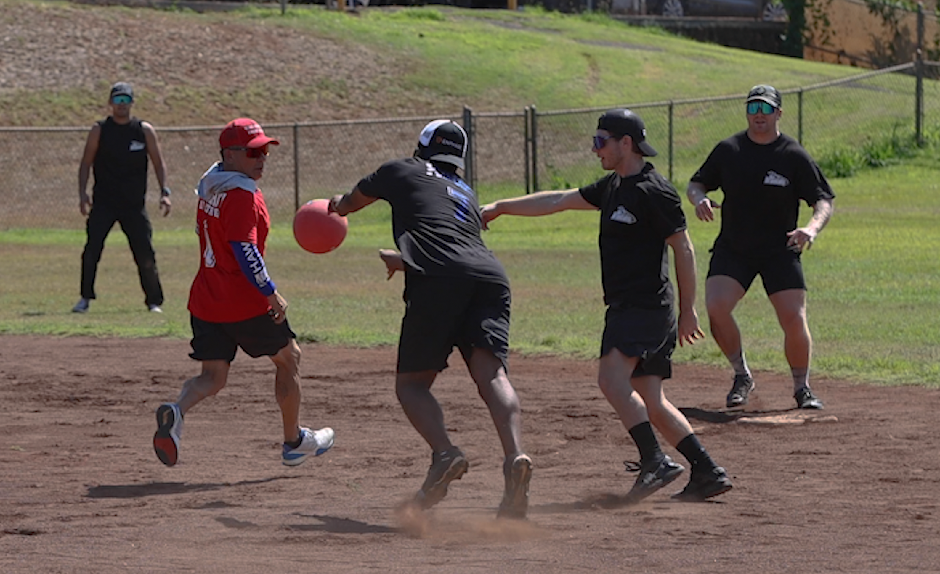 Island Warriors Kickball Tournament: Kings Chapel vs. Team Hawaii Self Storage