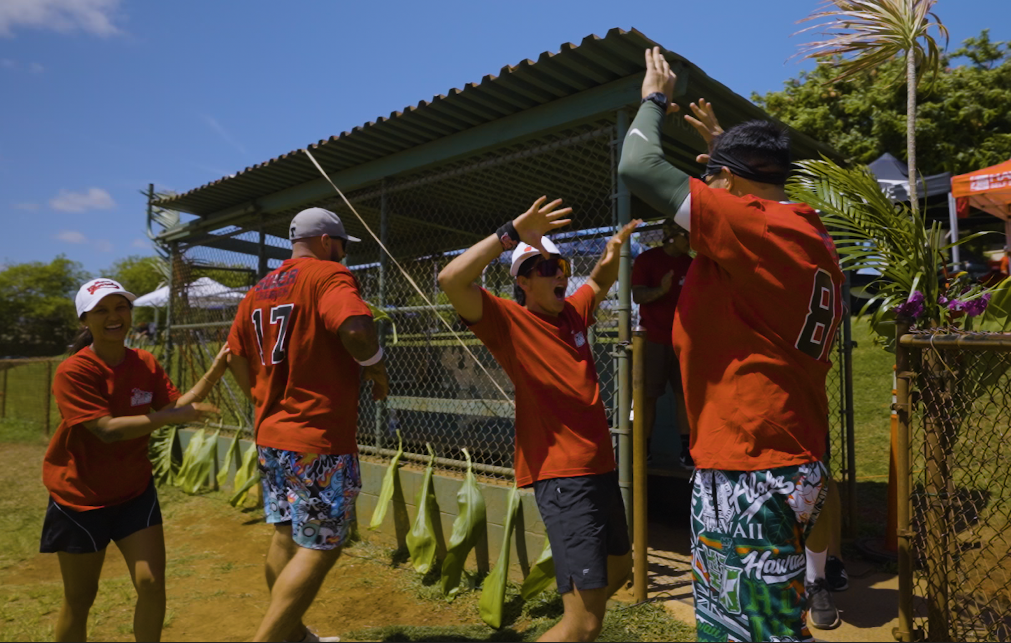 Island Warriors Kickball Tournament: Team Pamalu vs. Team Supah Cherreh