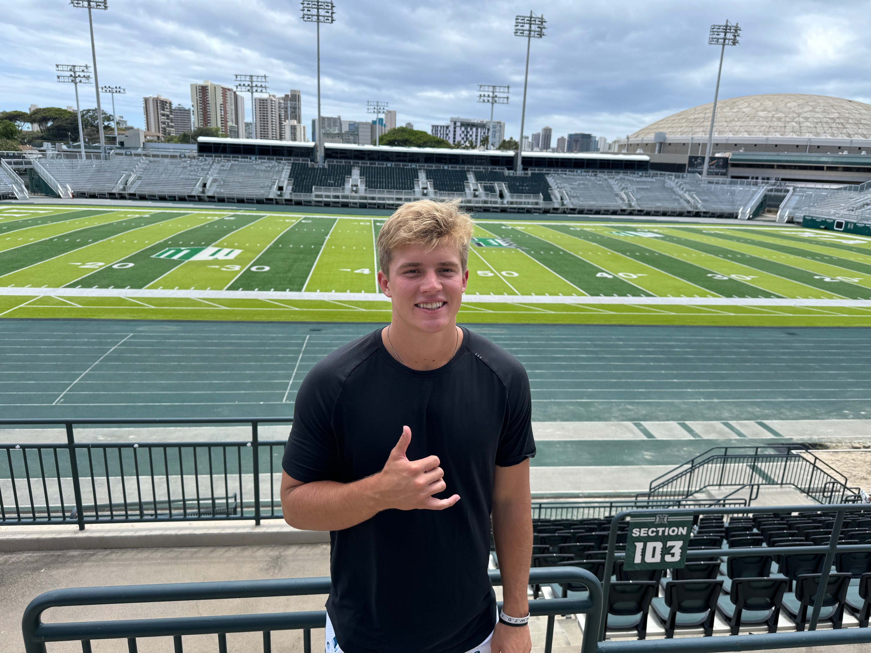 Sports People Hawaii:  Brayden Schager
