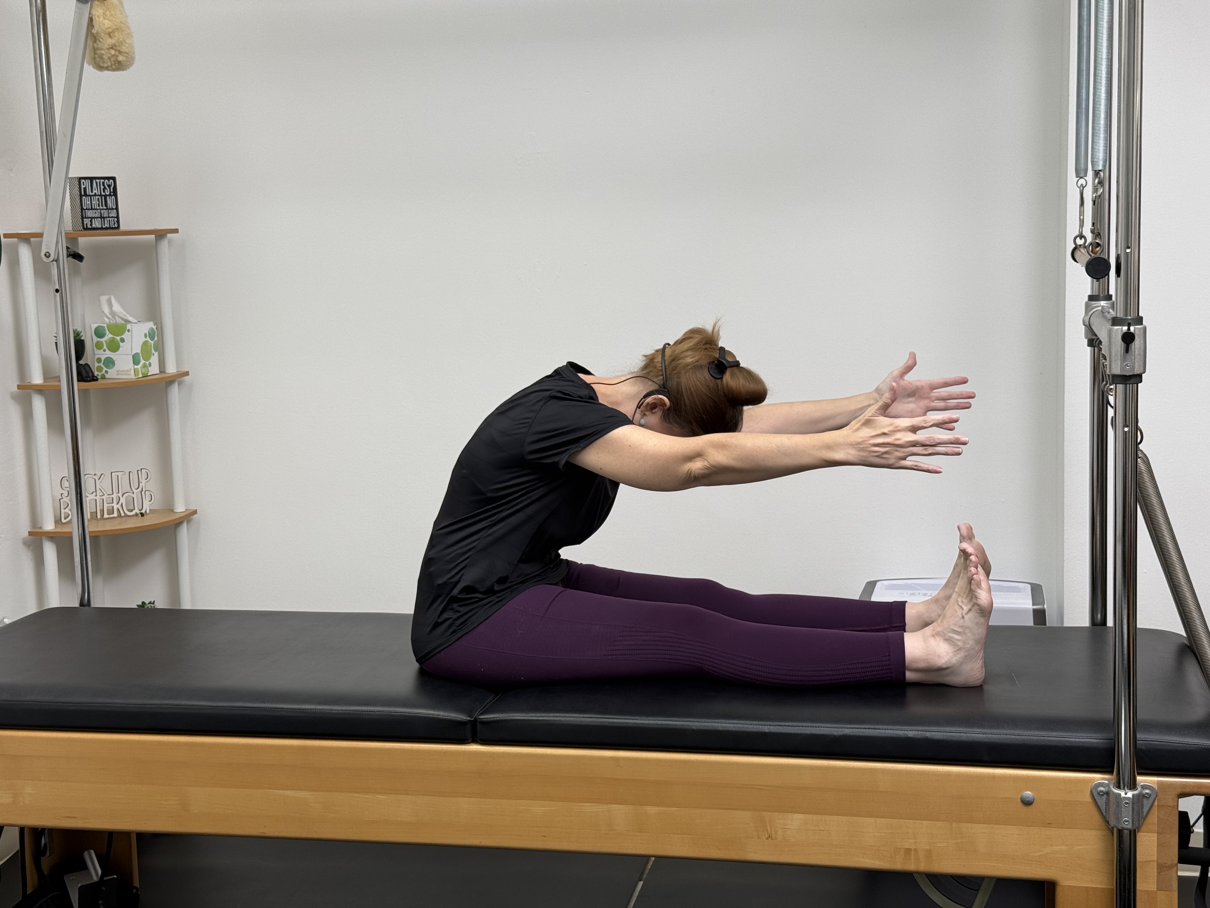 Upside Down Pilates: Intermediate Level Workout, Part 1