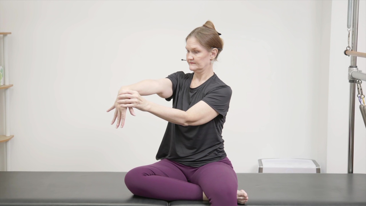 Upside Down Pilates:  Intermediate Level Workout, Part 2