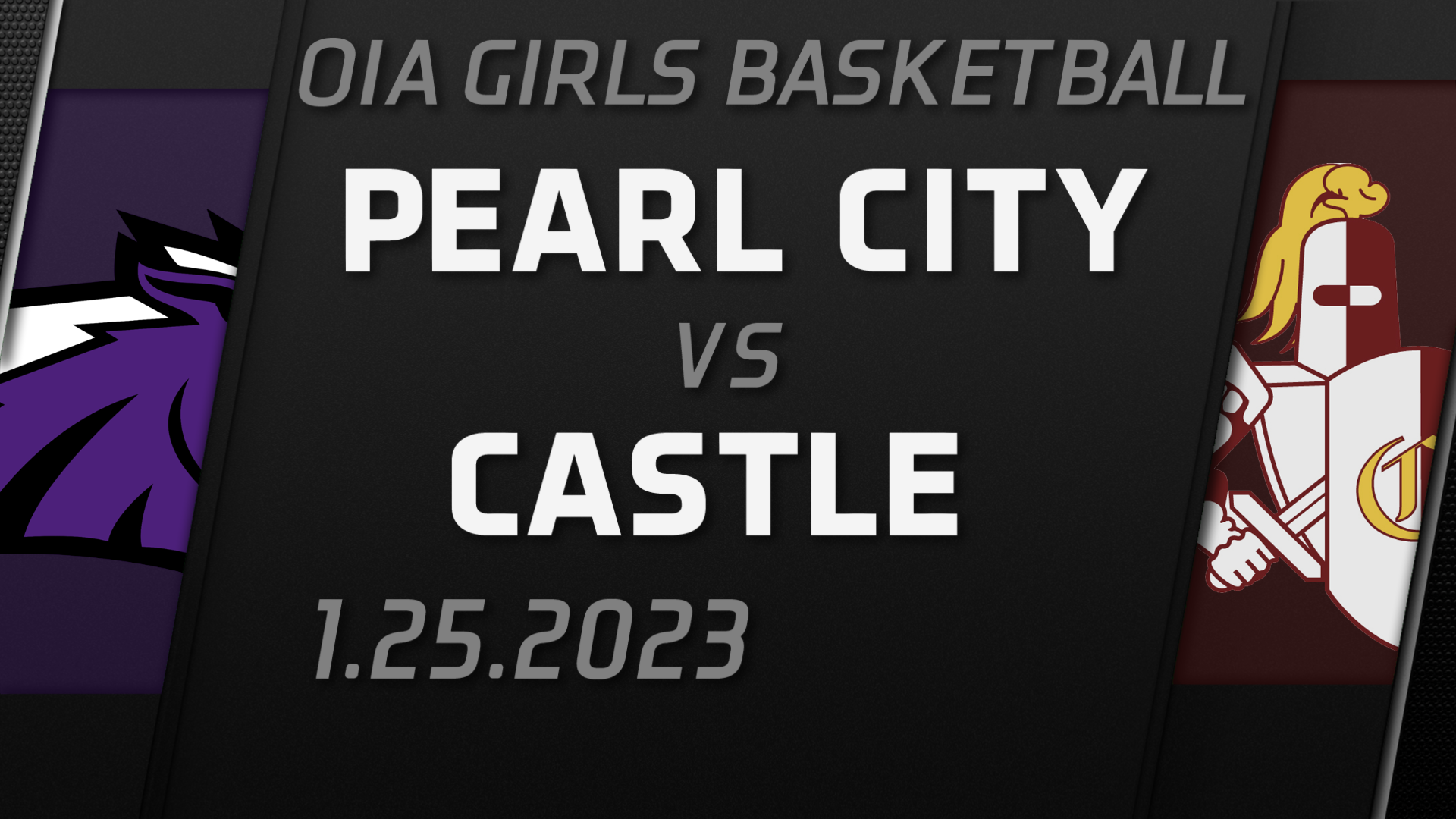 2023 OIA Girls Basketball D2 Championship Pearl City vs Castle