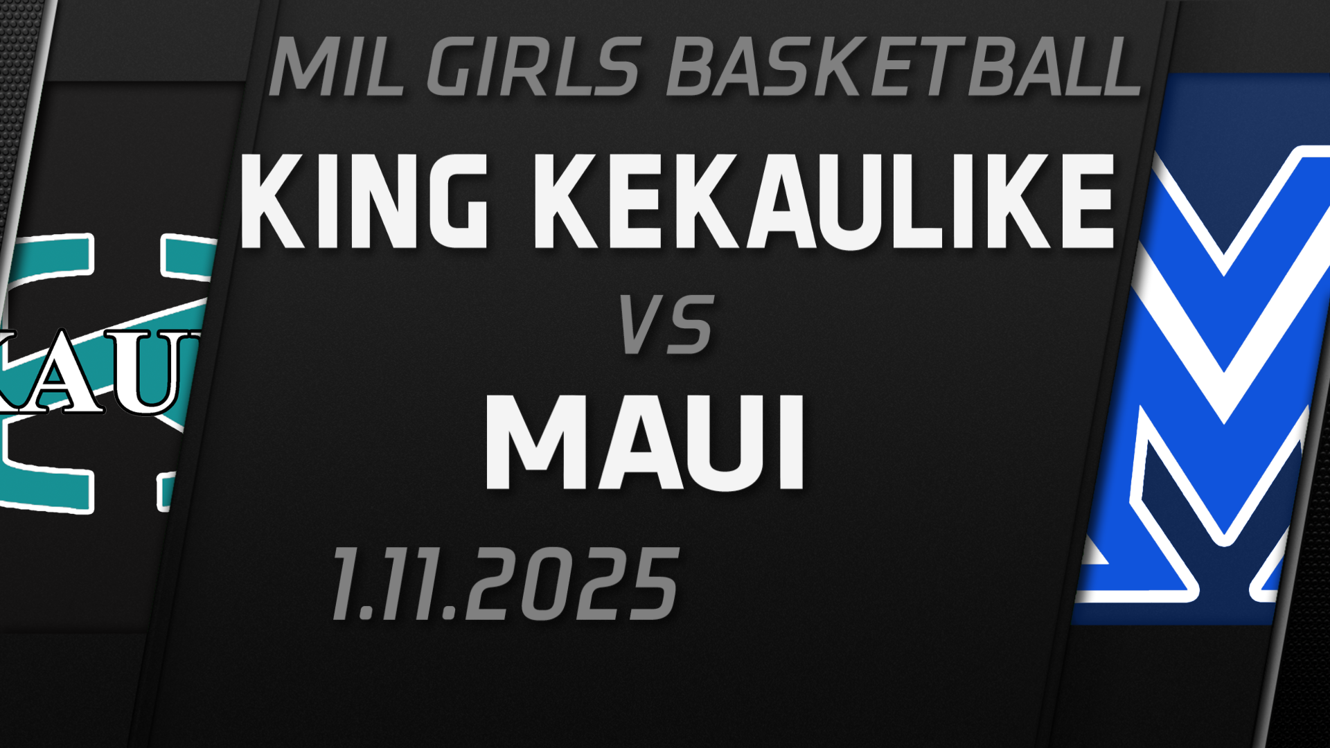 2025 MIL Girls Basketball: King Kekaulike vs Maui