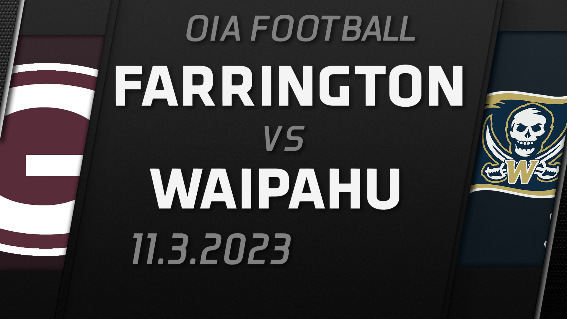 2023 OIA Football D1 Championship Farrington vs Waipahu