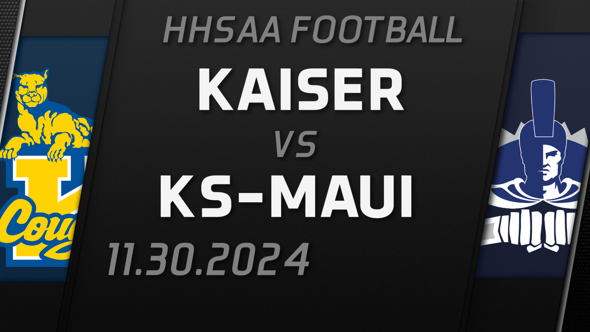 2024 HHSAA Football D2 Championship: Kaiser vs KS-Maui