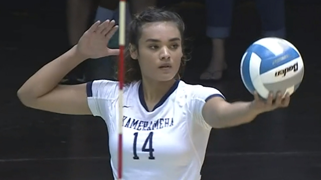2016 HHSAA Girls Volleyball D1 Championship: Iolani vs KS-Kapalama