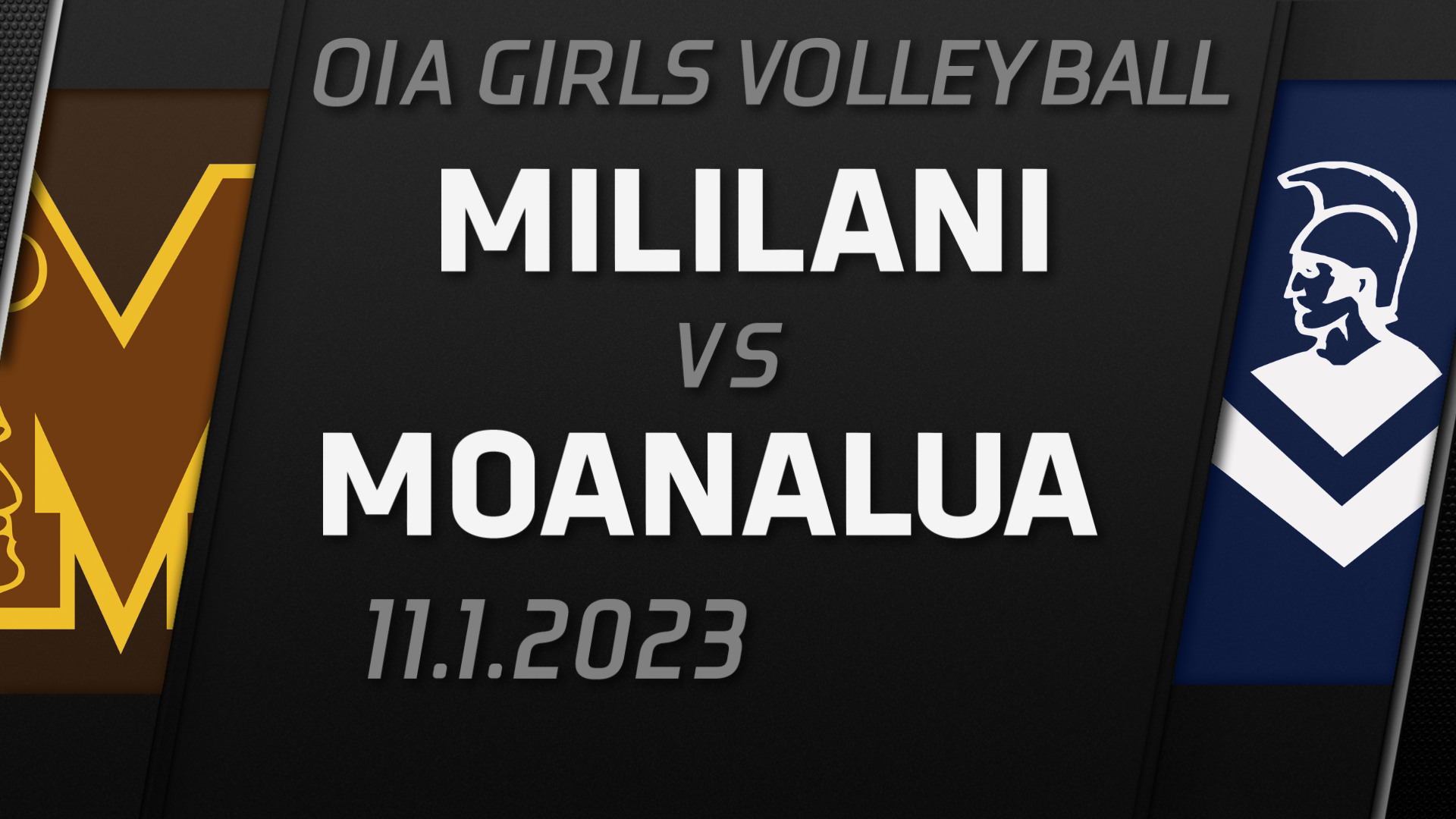 2023 OIA Girls Volleyball D1 Championship: Mililani vs Moanalua