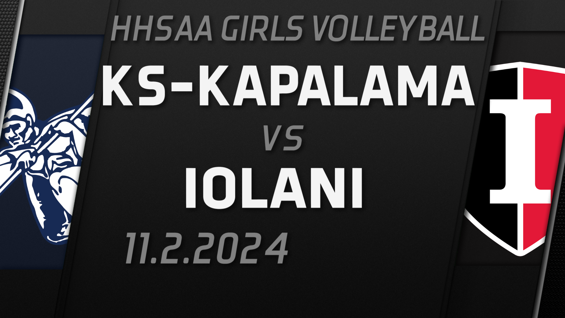 2024 HHSAA Girls Volleyball D1 Championship: KS-Kapalama vs Iolani