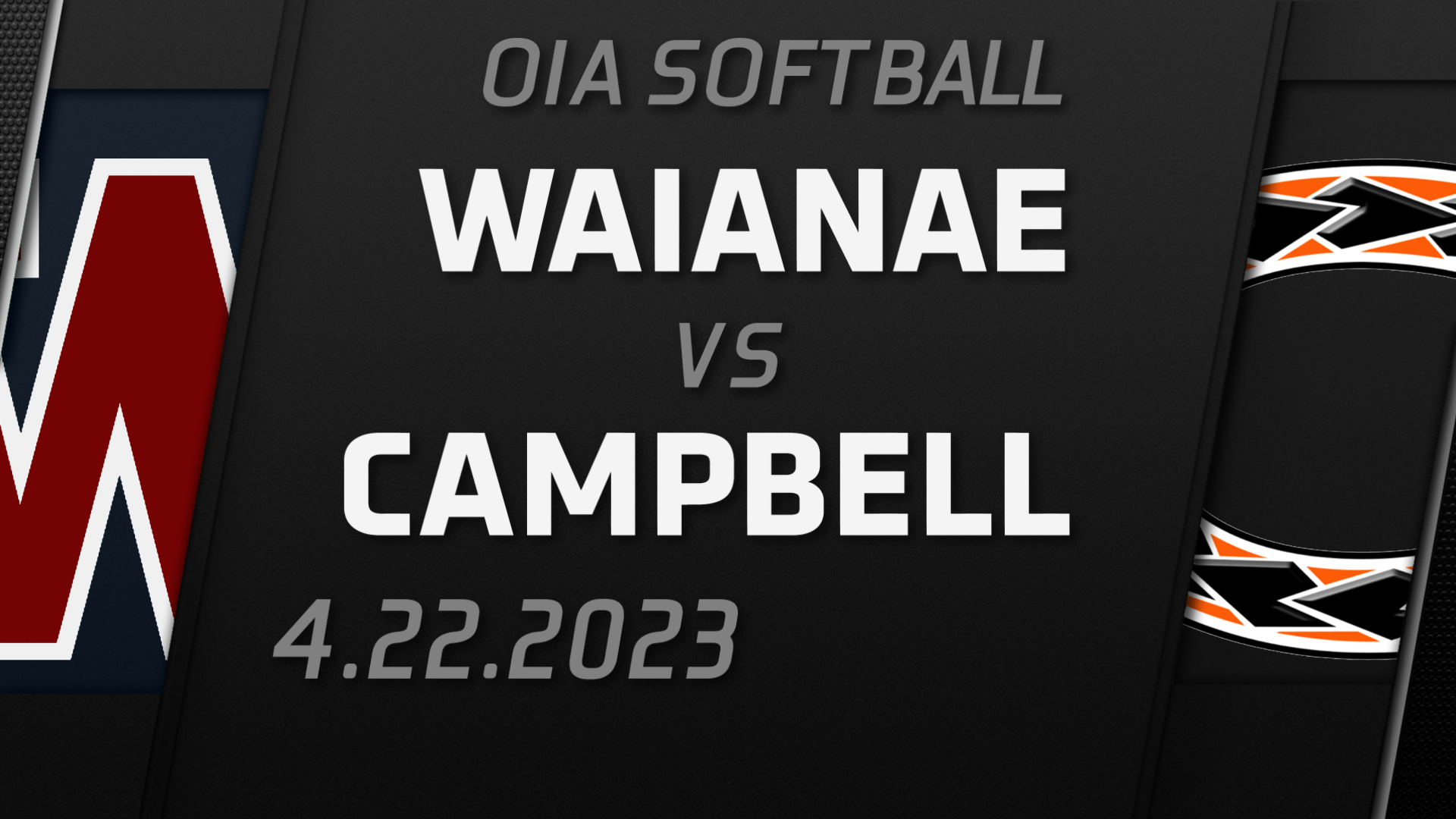 2023 OIA Softball D1 Championship Waianae vs Campbell